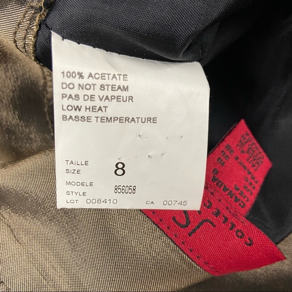 JS Collections 2pc Formal Skirt/Jacket: 8/10 - Picture 9 of 12